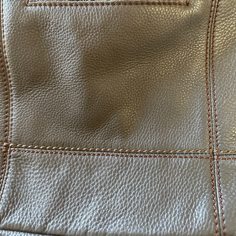 The Sak Brown Leather Shoulder Bag - Picture 5 of 9